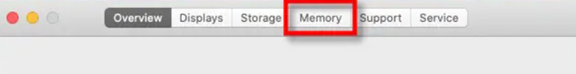 Access the Memory option