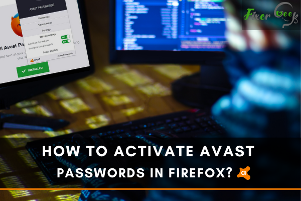 Activate Avast Passwords in Firefox