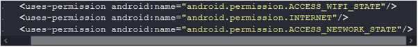 Add Permission to the Android Manifest