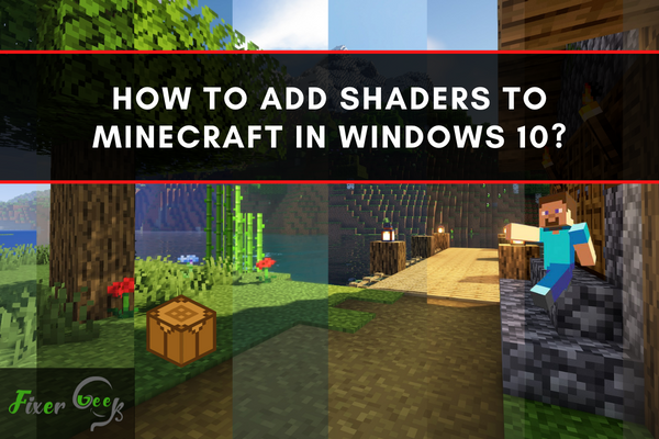Add shaders to Minecraft in Windows 10