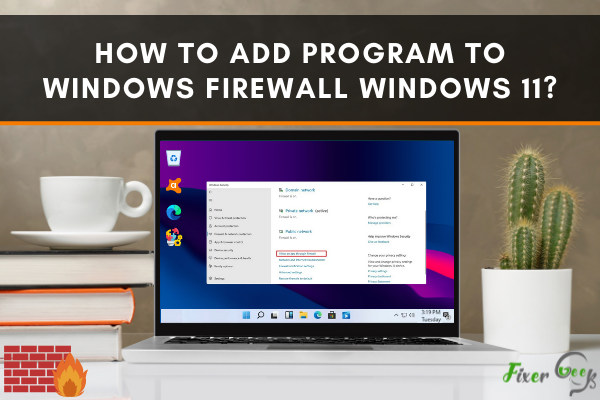 How to Add Program to Windows Firewall Windows 11?