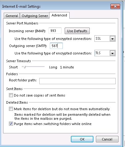 advanced setting then click