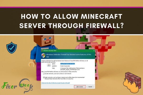 Allow Minecraft Server Through Firewall