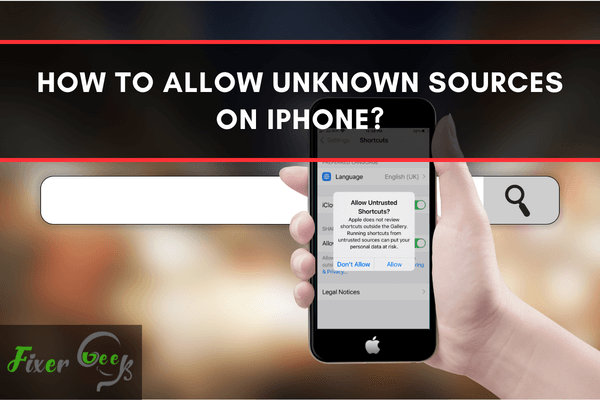 Allow Unknown Sources on iPhone