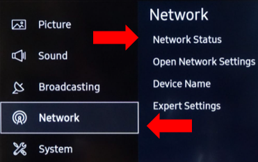 Window choose network