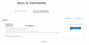 Bios and firmware