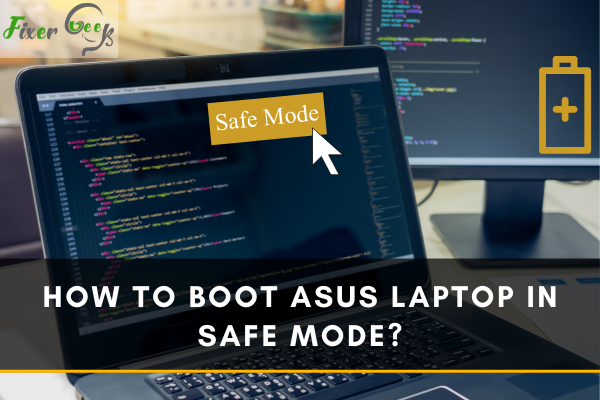 Boot ASUS Laptop in Safe Mode
