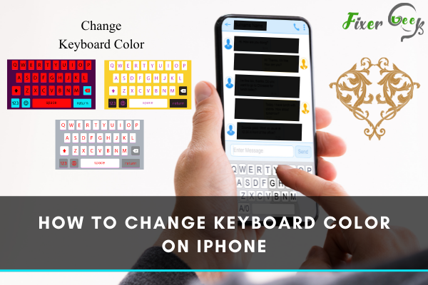 Change Keyboard Color on iPhone