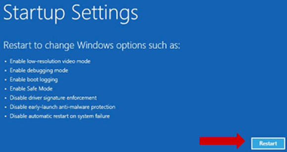 change some Windows options