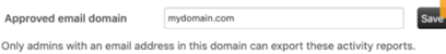 Changing email domain