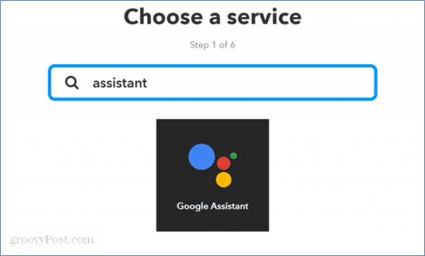 Choosing Google Assistance