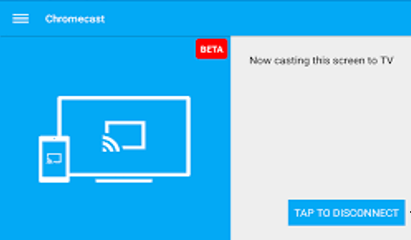 Chromecast and tap/click