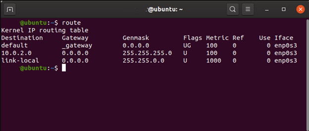 Cisco router IP address on Linux