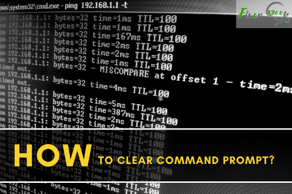 How to Clear Command Prompt?