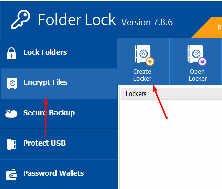 click Create Locker