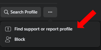 Click on Find Support