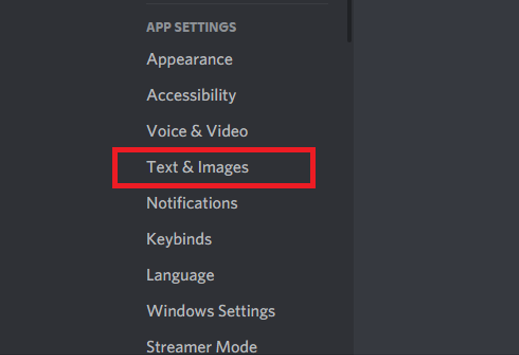 Click on text and images