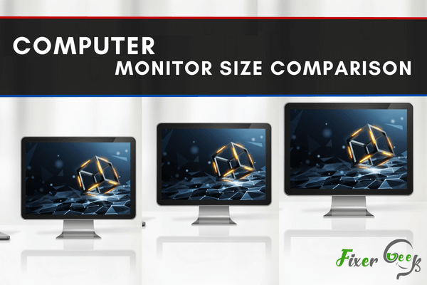 Computer Monitor Size Comparison