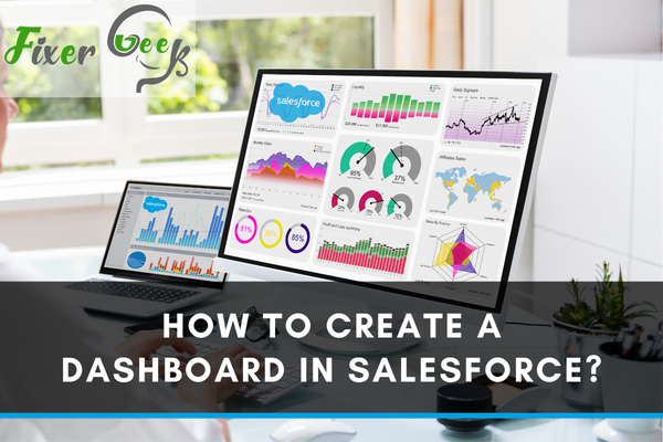 How to create a dashboard in salesforce?