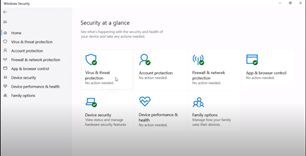 data Windows Security