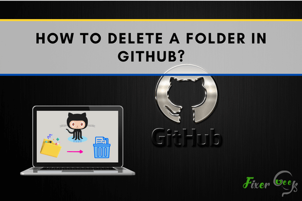 Delete a folder in GitHub