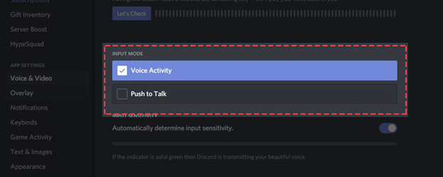 difference between Voice Activity