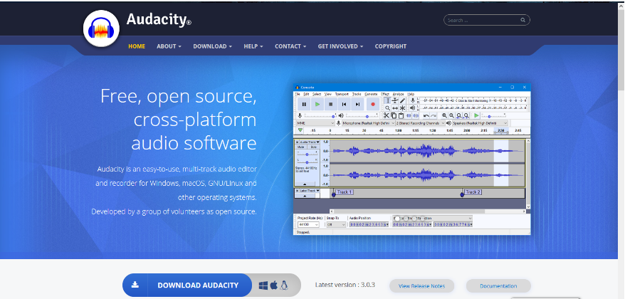download Audacity for free