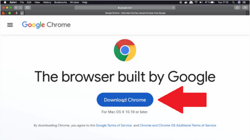 Download Chrome for Mac OS
