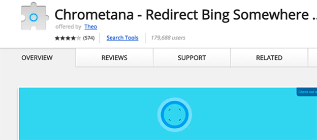 Download Chrometana for Chrome browser