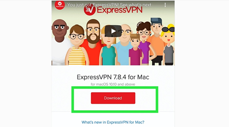Download the Express VPN