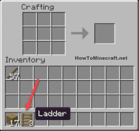 Drag Ladder to Inventory