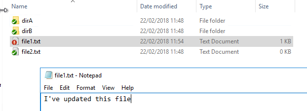 Edit your text files
