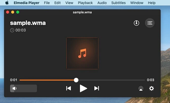 Elmedia Player is a Mac video player
