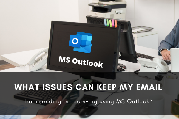 Email from sending or receiving using MS Outlook