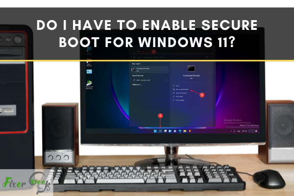 Enable secure boot for windows 11