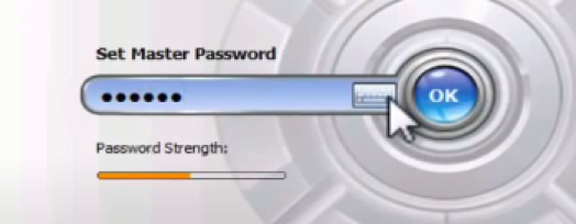 Encryption password for Folder Lock