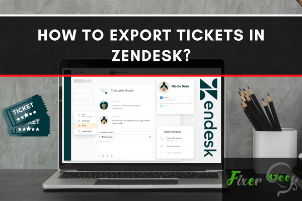 How to export tickets in Zendesk?