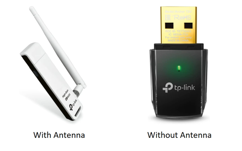 External and internal antenna