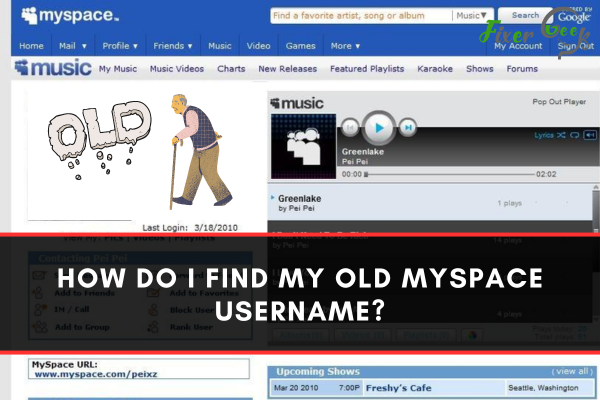 How Do I Find My Old Myspace Username?