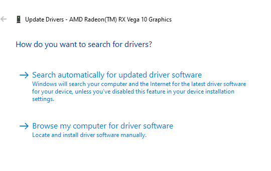 Find the updated driver software