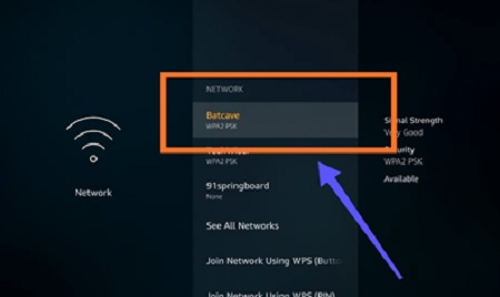 Firestick is connect to your phone WiFi