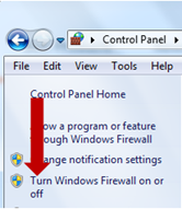 Firewall on or off