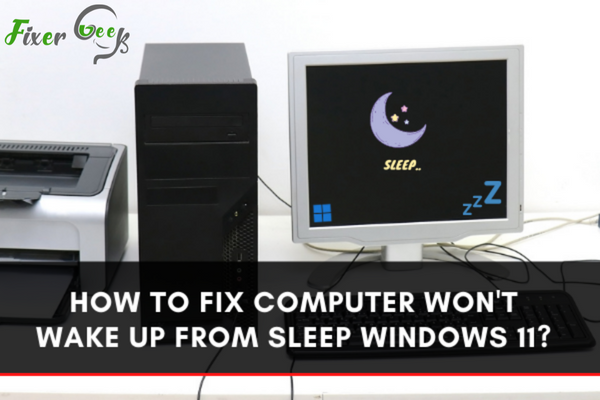 Fix Computer won't wake up from Sleep Windows 11