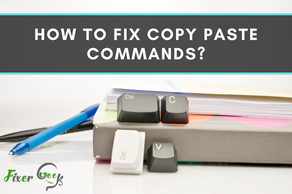 fix copy paste commands