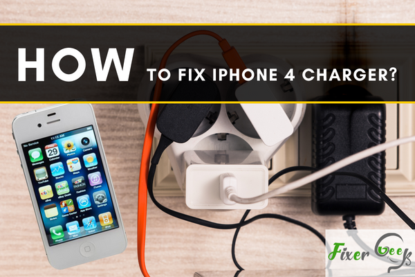 Fix iPhone 4 charger