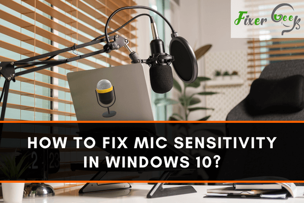 Fix mic sensitivity in Windows