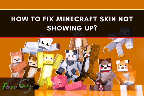Minecraft skin not showing up