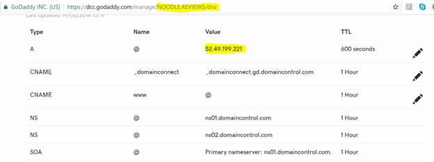 Fix the DNS of your domain