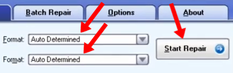 Formats of Select PST file