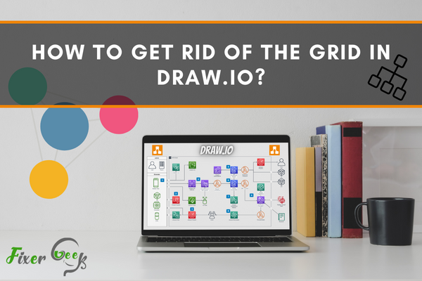 Get rid of the grid in Draw.io
